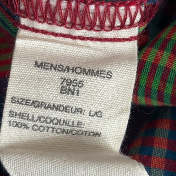 Woolrich Out In The Sticks Plaid Cotton Pajama Lounge Pant - NEW - Size Large - Picture 5 of 9